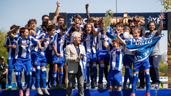 FC Porto (Sub-14): Equipa&nbsp;reconquistam a Madrid Football Cup