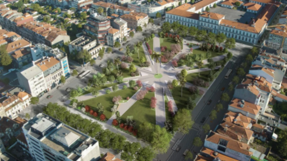 Jardim da Pra&ccedil;a da Rep&uacute;blica no Porto reabre ap&oacute;s reabilita&ccedil;&atilde;o