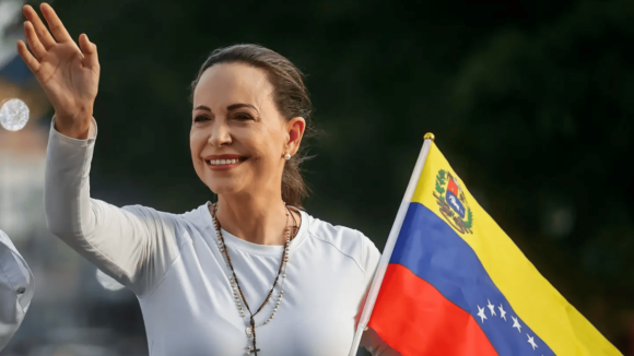 María Corina Machado diz que “próximo prémio será a liberdade” da Venezuela