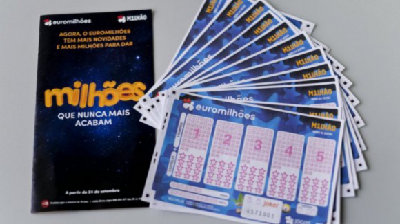 Eis a chave do Euromilhões desta terça-feira