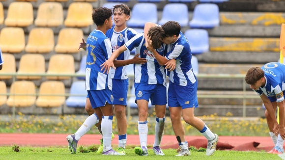 FC Porto (Sub-15): Dragões aplicam “chapa 7” em Aveiro