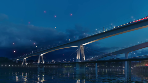 Opini&otilde;es "dissonantes" levam cons&oacute;rcio do TGV a propor duas pontes sobre o rio Douro