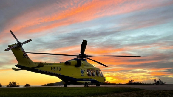 Servi&ccedil;o de helic&oacute;pteros do INEM com opera&ccedil;&atilde;o 24 horas na regi&atilde;o Norte