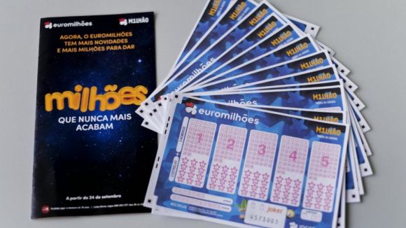 Eis a chave do Euromilhões desta terça-feira