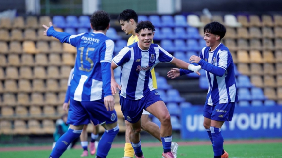 FC Porto (Sub-19):&nbsp;Apuramento com goleada na Youth League