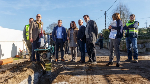 Obras de 3,25 milh&otilde;es de euros na rede de saneamento na freguesia de Roriz em Santo Tirso