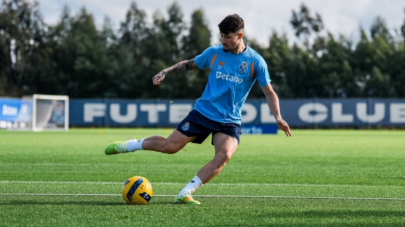 FC Porto:&nbsp;Borja Sainz dado como apto em mais um dia de trabalho
