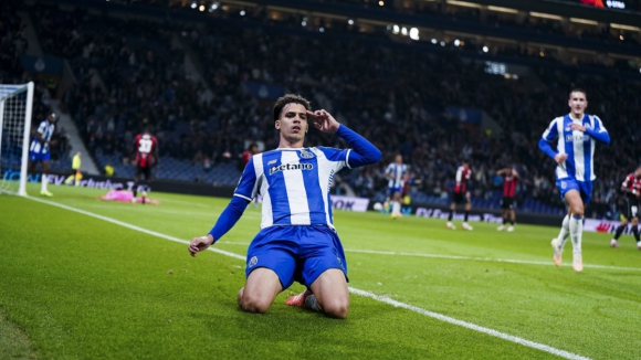 FC Porto: 'Bis' de Gabri Veiga d&aacute; vit&oacute;ria ao Drag&atilde;o ao intervalo