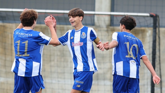 FC Porto (Sub-15):&nbsp;Bis de Tiago Portugal em mais um triunfo dos sub-15