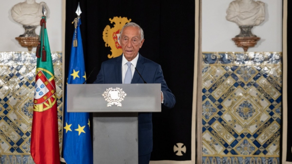Marcelo Rebelo de Sousa faz hoje a sua &uacute;ltima mensagem de Ano Novo