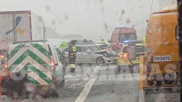 A24 cortada entre Fortunho e Vila Pouca de Aguiar em Vila Real