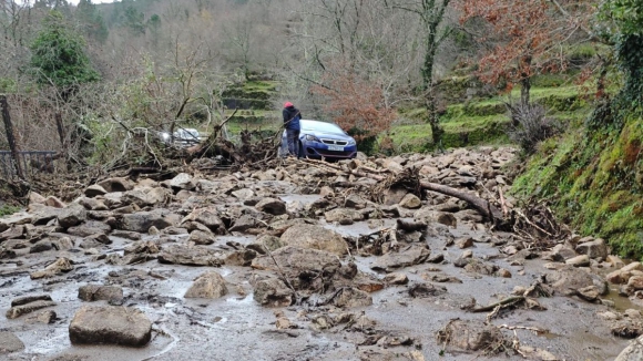 Derrocada deixa aldeia de Sistelo sem acesso a Arcos de Valdevez