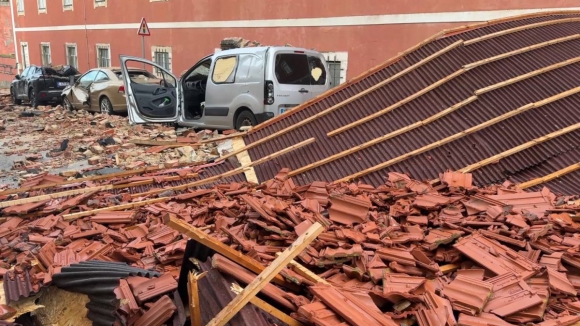 Cerca de 2.600 ocorr&ecirc;ncias no continente devido &agrave; passagem da depress&atilde;o Kristin