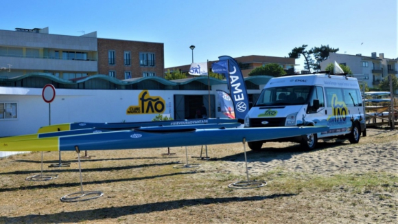 Rio C&aacute;vado galgou margens e submergiu clube n&aacute;utico em Esposende