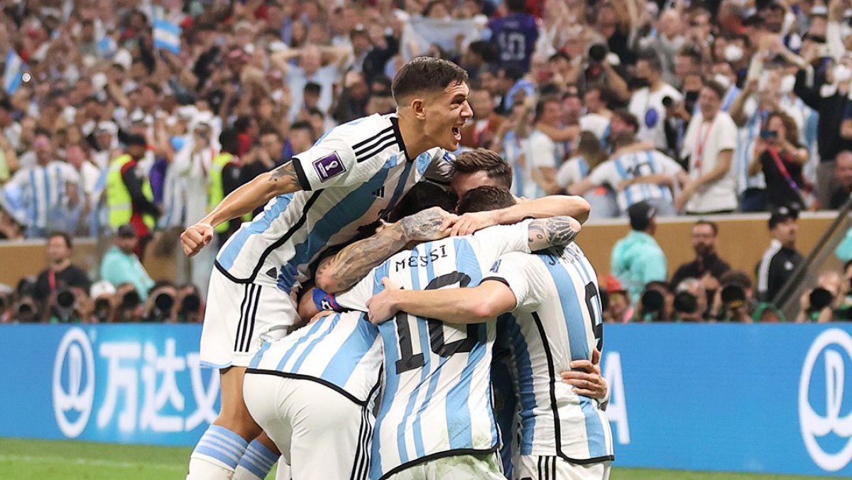 Última hora. Argentina é Campeã Mundial 2022